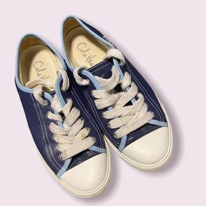 Cole Haan Leather Converse type size 6 Blue